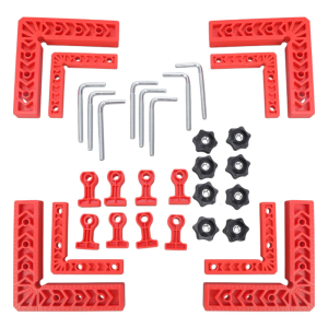 8 Set Woodworking Corner Clamps for Accurate 90 Degree Positioning Furniture Carpentry Right Angle Positioning Squares