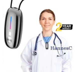 HANNESC Kalung Pembersih Virus Ion negatif 220 Juta Personal Ionizer Kalung Air Purifier Portabel
