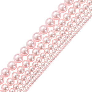 3/4/6/8/10mm AAA High Quality Glass Pearls Beads Imitation Pearls Round Loose Beads for DIY Bracelet Earrings Necklace Jewelry Making Garment