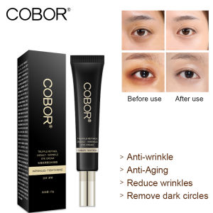 COBOR Truffle Retinol Desalt Wrinkle Eye Cream 15g Anti-Wrinkle Anti-Aging Reduce Wrinkles Fine Lines Eye Bags Dark Circles Puffiness Moisturize Hydrate Anti-Wrinkle Eye Cream
