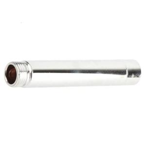 Shower Rod Extender 1/2inch Threaded Stainless steels Bathroom Shower Pipe Extension Shower Extension Arm Easy to Use