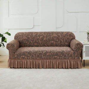 1/2/3/4 Seat Skirt Sofa All Inclusive Elastic Sofa Universal Full Cover Universal Type Non-slip