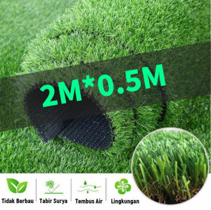 Karpet rumput sintetis berkualitas tinggi untuk dekorasi halaman villa dalam ruangan rumput sintetis untuk olahraga luar ruangan