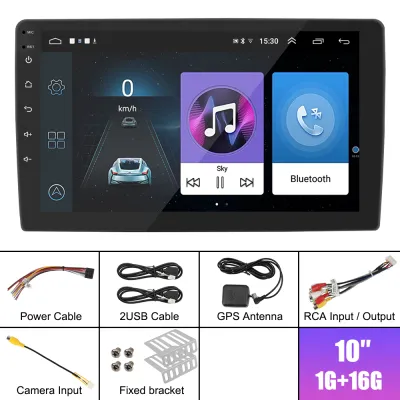 EKLEVA Car Radio Android 12 Video Player 7/9/10 Inch HD Touch Screen 2 Din For Volkswagen Nissan Hyundai Kia Toyota Bluetooth WiFi