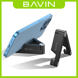 BAVIN PC813 Mini Portable Mobile Phone Foldable Holder Stand Adjustable Desktop Compatible for Smartphones & Tablets