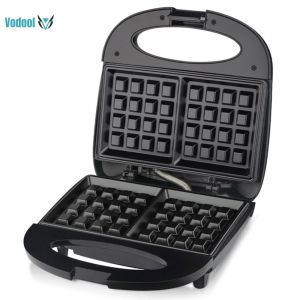 Waffle Maker Belgian Waffle Maker Portable Chaffle Maker Non Stick for Breakfast [Vodool Official Center]