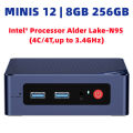 Beelink MINI S12/12 PRO MINI PC 12th Intel Alder Lake-N95/N100 3.4GHz Wifi 6 Bluetooth 5.2 DDR4 16GB 500GB SSD Office Mini PC. 