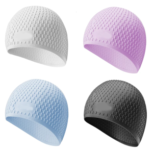 Man Swim Caps Womens Long Hair Silicone Swimming Caps Large Diving Bathing Hat Stretchy Swimming Hat Diving Hat