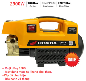 Máy rửa xe mini HONDA siêu khỏe 2900w