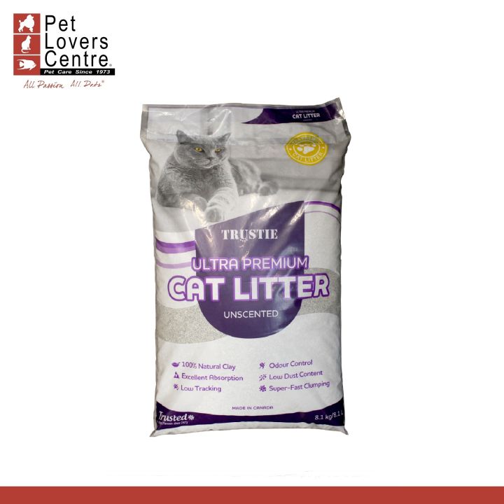 Trustie Cat Litter Ultra Unscented 8.1 Kilograms | Lazada PH