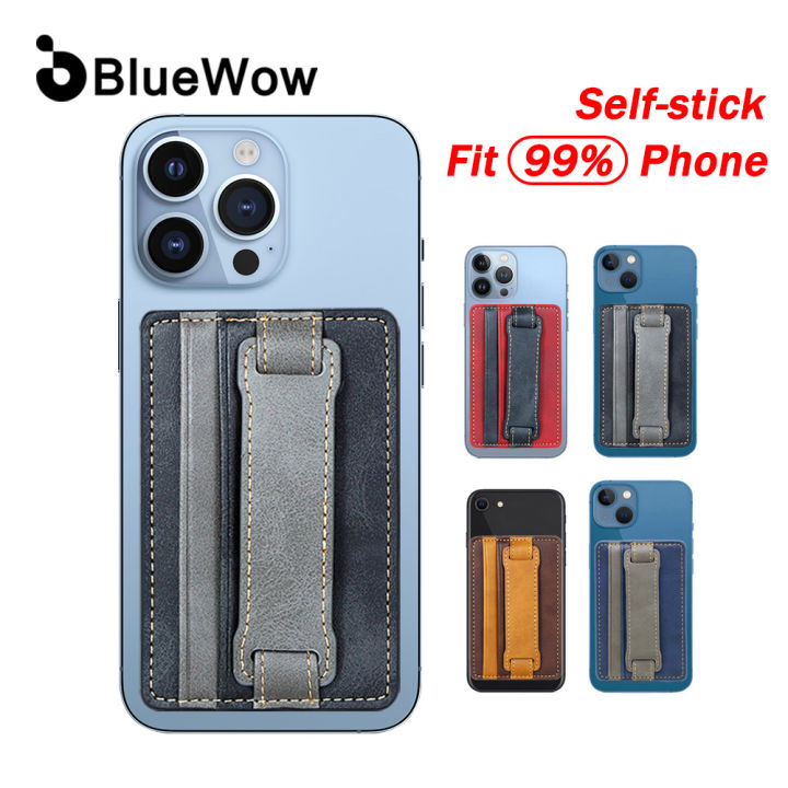 Phone Card Holder，Stick-On Phone Wallet for Back of iPhone or
