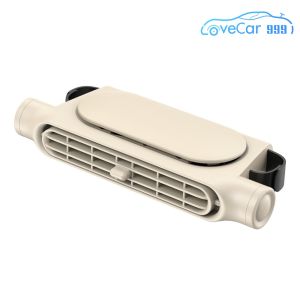 USB Car Headrest Cooling Air Fan 3 Speeds Adjustable Car Interior Rear Headrest Fan Cooler Air Cooling Fan Summer Car Accessories