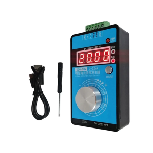 Portable Current and Voltage Signal Generator with Adjustable 0-22mA Current Output Fit for Accurate Process Calibration