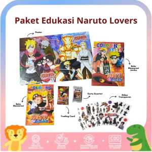 Paket Hemat Aktivitas Edukasi Anak Karakter Naruto Lovers