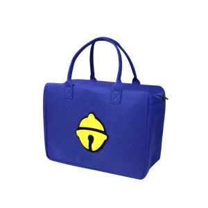 Felt Travel Duffle Bag Large Capacity Luggage Storage Handbag For Student