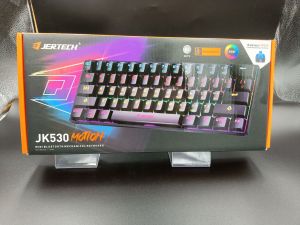 JERTECH Keyboard Gaming Mechanical JK-530 Double Mode Koneksi USB Dan Bluetooth
