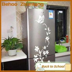 Behoo Bướm tủ lạnh Sticker trang trí nội thất nhà bếp bức tranh tường DIY dán tường