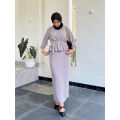 SETELAN CRINKLE ONESET HIJAB PAKAIAN WANITA BAJU SET BUSUI FRIENDLY | DINI SET CRINGKLE AIRFLOW OUTFIT REMAJA | SETELAN DRESS PESTA KONDANGAN BRIEDMAIDS CEWEK KEKINIAN. 
