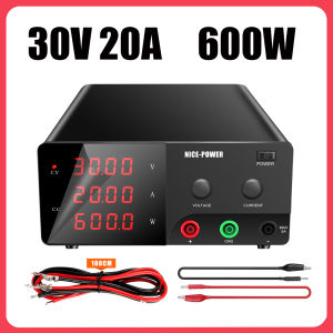 600W 900W Switching Dc Power Supply 0-30V 0-20A 0-30A Dc ตัวควบคุมในห้องปฏิบัติการไฟฟ้ากระแสตรงจอแสดงผล4หลักสำหรับเทปกาวสำหรับซ่อมโทรศัพท์ชุบโลหะการดำเนินการในห้องปฏิบัติการ