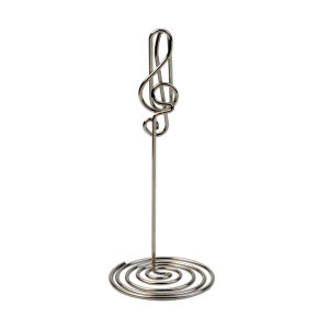 5pcs Tiang Nomor Meja/Stainless Steel Table Number Stand /Number Name Card /Foto Price Tag Stand/Photo Stand Note Clip