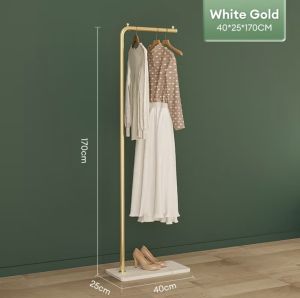 SHEEPER Metal Coat Rack Stand Clothes Rack Living Room Standing Bedroom Scarves Bag Organizer Hangers