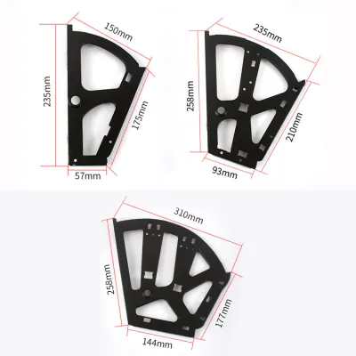 Bracket Rak Sepatu Lipat Rak Sepatu Kipas Bracket Fitting Engsel Rak Sepatu Putar 1/2/3 Susun