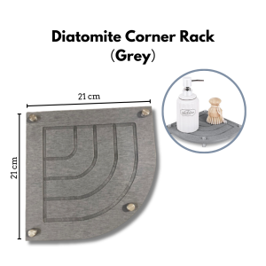 🇸🇬 Foldable Elegant Diatomite Stone Mat Bath Mat Fast Absorbing Non-Slip Diatom Floor Mat Bathroom Toilet Rug
