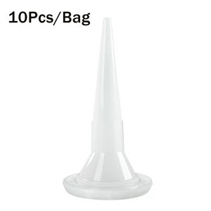 10Pcs Universal Caulking Nozzle Glass Glue Tip Mouth Structural Adhesive Caulk Applicator Tool