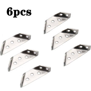 Universal Furniture Corner Connector Stainless Steel Cabinet Angle Brackets Triangle Support Frame