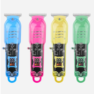 Tông Đơ Cắt Tóc Trấn Viền T9 Thời Trang Có Đèn LED  Báo Pin Nhẹ Nhàng Êm Ái Dễ Sử Dụng [ Giao Màu Ngẫu Nhiên ]