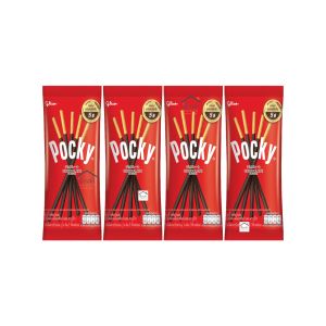 4PCS Pocky Sachet Chocolate Biskuit Stik Salut Krim Cokelat