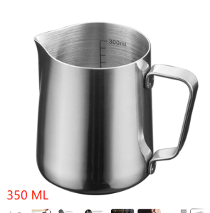 Stainless Steel Milk Steaming Cup Frothing Pitcher for Espresso Coffee Maker