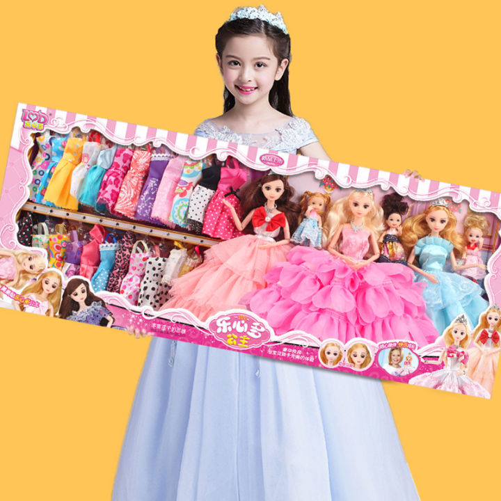 Barbie doll shop set big