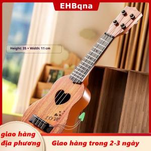 [COD] EHBqna 3PF Ship within 24 hours 1pcs học tập quà tặng giáo dục 26 35cm trẻ em guitar 4 dây nhạc cụ với mái chèo mô phỏng yukrili Đồ chơi âm nhạc