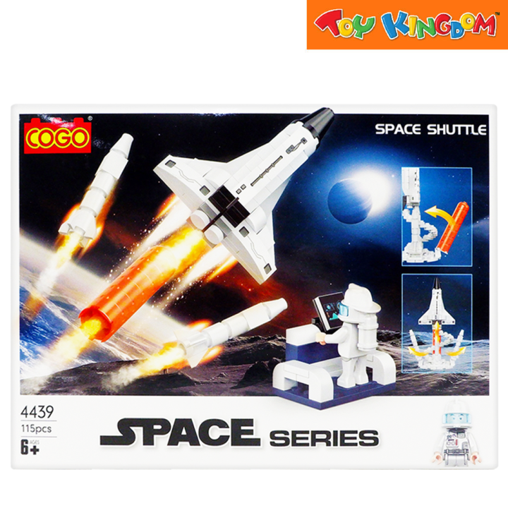 Cogo 4439 Space Shuttle 115 Pcs Blocks 115 Piece Plastic