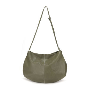 Pabder TT4803 Lambskin Leather Rounded Hobo Bag