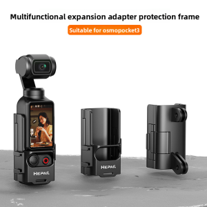 DJI Osmo Pocket 3 Extended Adapter - Protects the Frame Extends the Handle Includes Cold Boot Adapter and Mounting Bracket