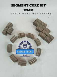 Segment Diamond core dril bit 12mm untuk mata bor coring sparepart mata bor