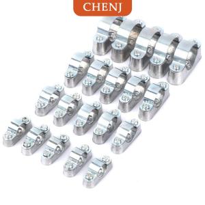 [COD] CHENJ 5pcs ท่อยึดกับสกรูจากผนังหลาห่างจากผนังของการ์ดอานการ์ดคลิปสายท่อ16mm 20mm 25mm 32mm