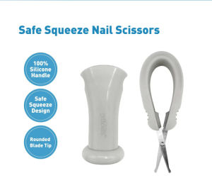 Dr. Brown’s™ Safe Squeeze Nail Scissors