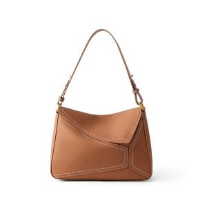 Advanced design of cowhide geometric bag with a high-end feel crossbody bag womens commuting armpit hand-held shoulder baghandbag women sling for woman