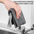 Thickened Magic Cleaning Cloth Microfiber Surface Instant Polishing Household Cleaning Cloth for Car Kitchen. 