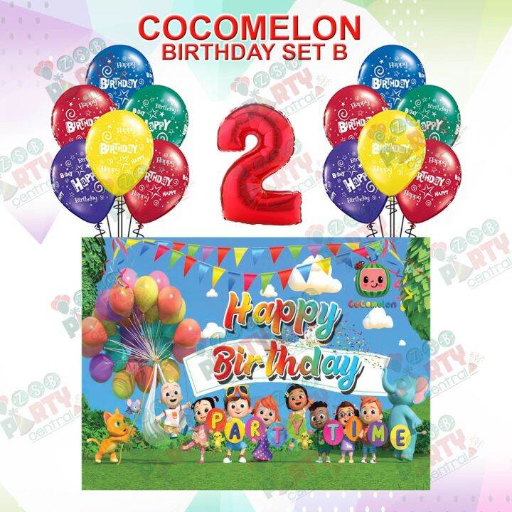 ☟COCOMELON PARTY SET B | Lazada PH