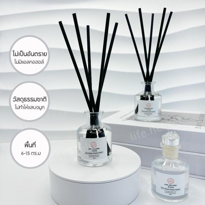 🏆กลิ่นโรงแรมหรู🏆 ก้านน้ำหอม ก้านไม้หอม Reed Diffuser น้ำหอมอโรม่า ...