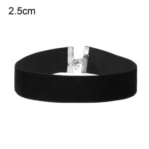 OUREAL Thời trang nữ Cổ điển Tao nhã Chuỗi hạt Ruy băng màu đen Gothic Choker nhung