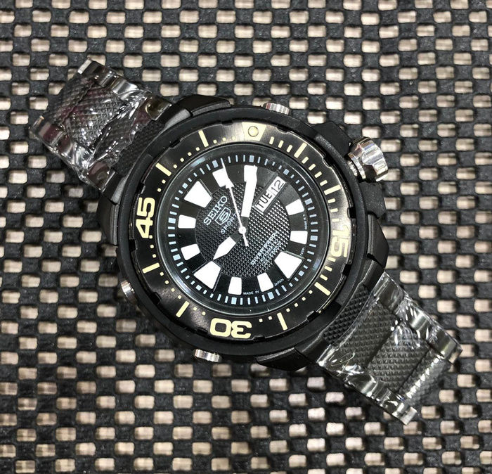 Impor Jam Tangan Pria Merk Seiko 5 Sport Steel Clone Full Box