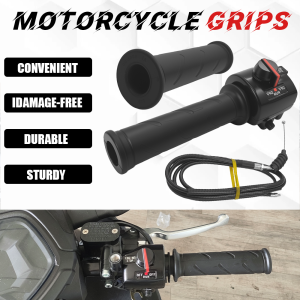 Motorcycle Throttle Grip Assembly with Waterproof Switch & Pure Copper Core Wire – Easy-to-Install Universal Modification Accessory