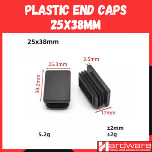 Tubular Plastic Plug  Square Caps for Chair Table Furniture Insert Plug Steel  End Cap