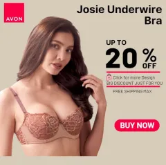 Avon Official Store Jamila Underwire Bra for Women Summer light Seamless  Bras Womens Push Up Bra small chest gather girls simple bra Breathable  adjustable 2 hook soft cool and comfort