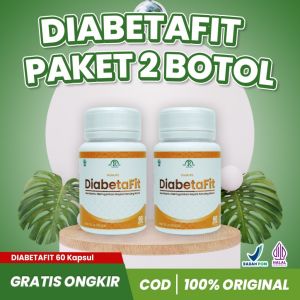 DIABETAFIT - PAKET HEMAT 2 BOTOL 60 kapsul